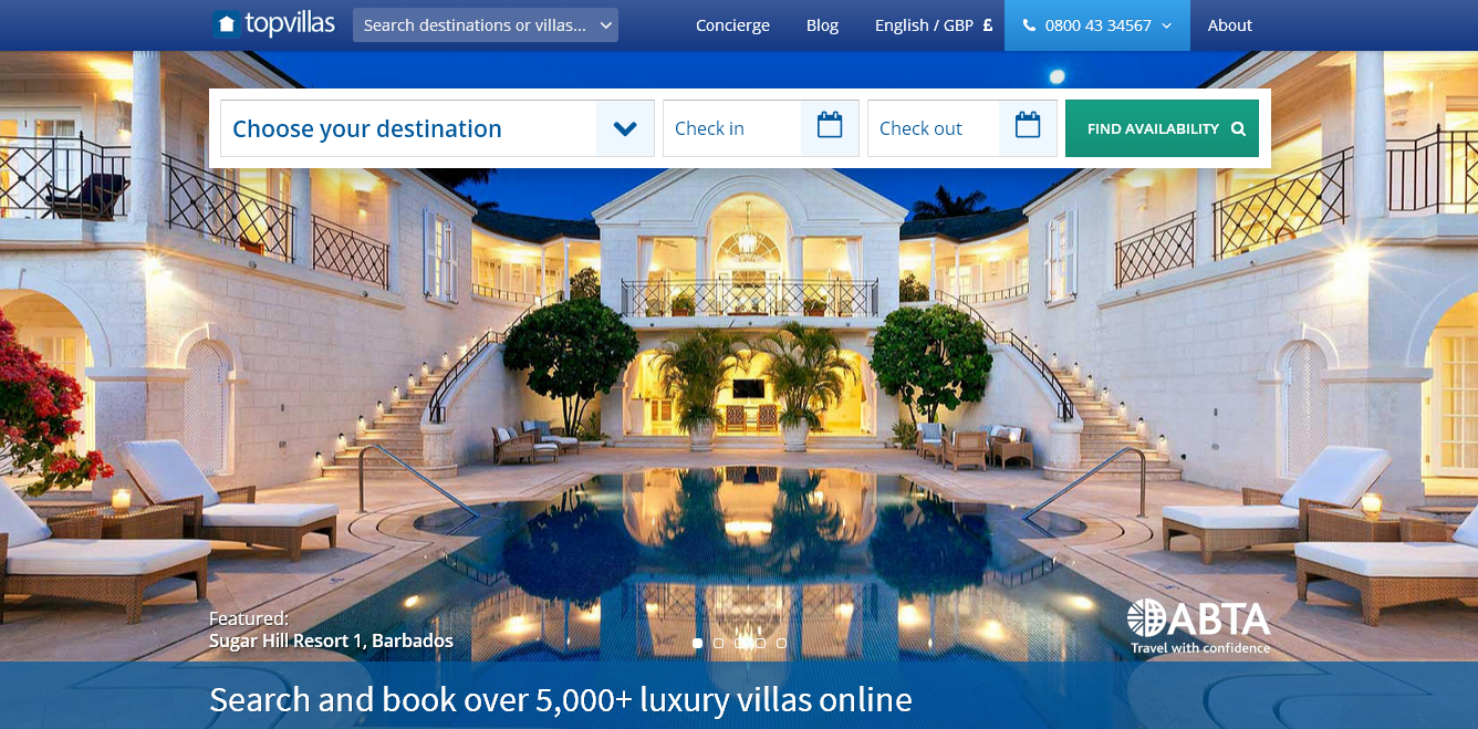 New Merchant - Top Villas - Affiliate Future Blog - Updates and