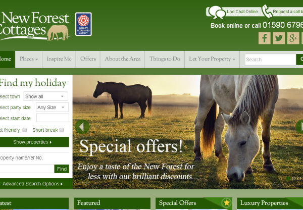 New Merchant: New Forest Cottages