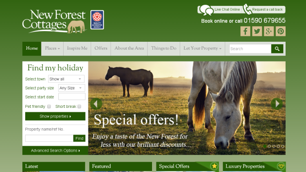 New Merchant: New Forest Cottages
